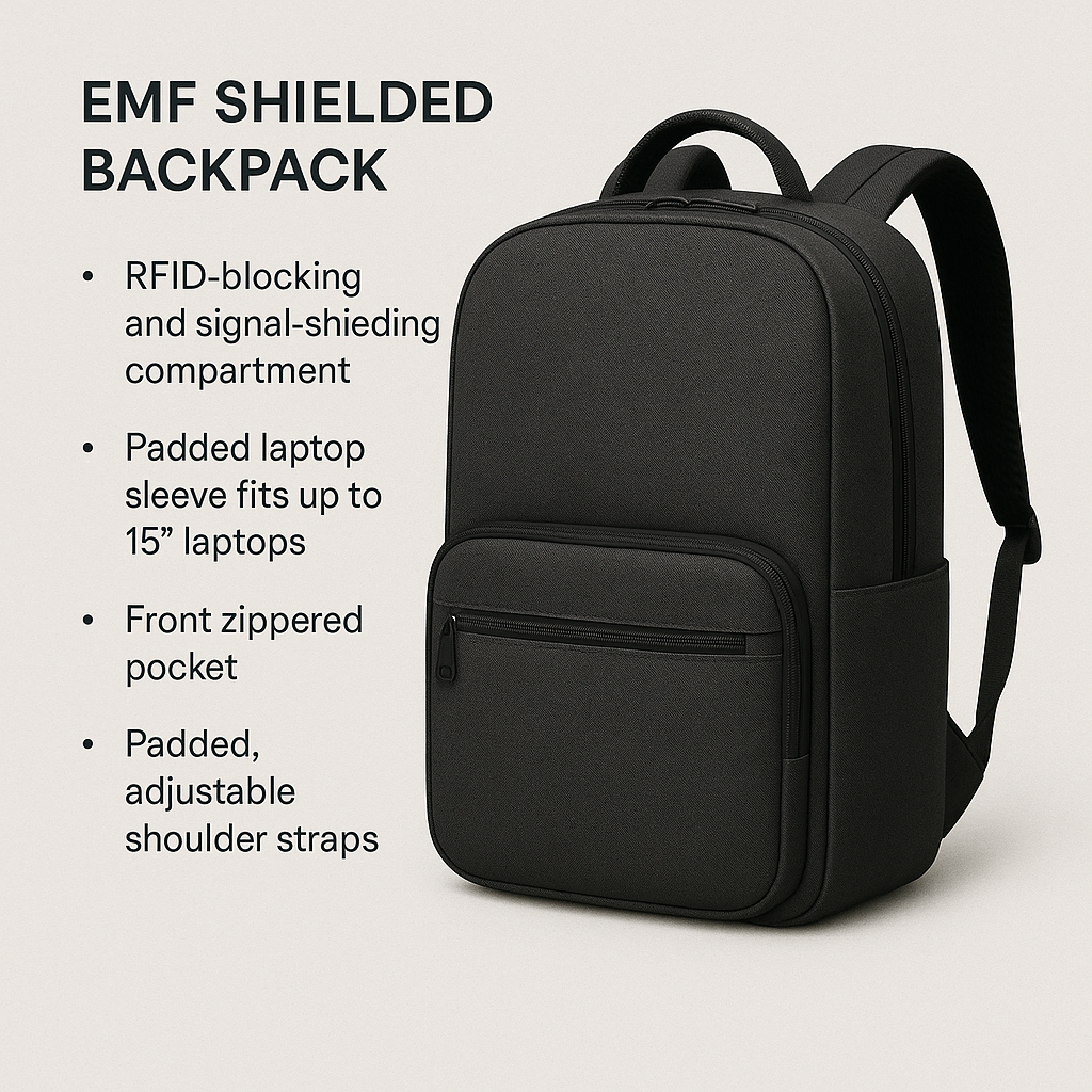EMF Shielded Backpack